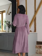 Morado malva - Cosy Cord Dressing Gown - Imagen 3 de 8