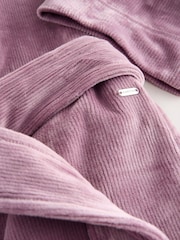 Morado malva - Cosy Cord Dressing Gown - Imagen 8 de 8