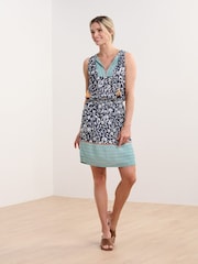 Hatley Blue Wavy Flowers Chloe Dress - Image 1 of 3