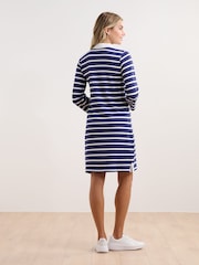 Hatley Blue Taylor Dress Nautical Stripes - Image 2 of 3
