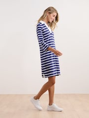 Hatley Blue Taylor Dress Nautical Stripes - Image 3 of 3