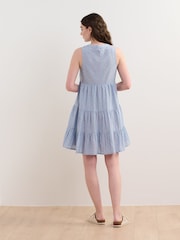 Hatley Blue Savannah Dress Bright Spot Chambray - Image 2 of 3