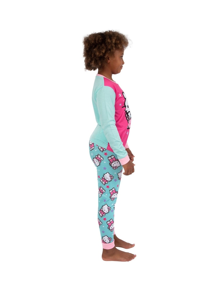 Character Pink Hello Kitty Long Sleeve Pyjamas - Image 2 of 3