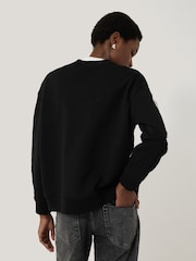 Jigsaw Black Cornelli SweatShirt - Image 4 of 6