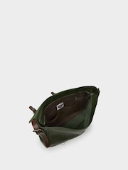 Osprey London Green The Lorenzo Large Leather Messenger Bag - Image 3 of 5