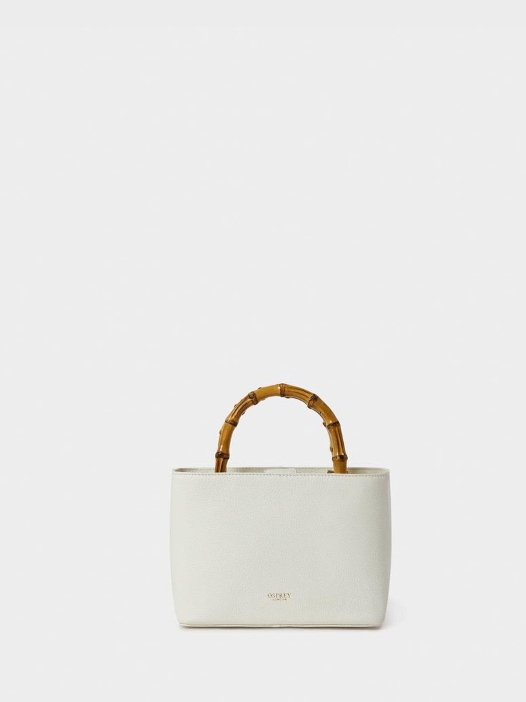 Osprey London The Mini Clio Grab White Bag