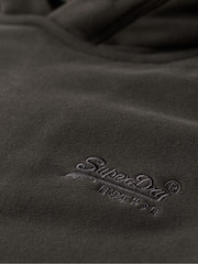 Superdry Black Essential Logo 100% Cotton Hoodie - Image 6 of 6