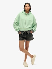 Superdry Green Studios Zip Hoodie - Image 3 of 6