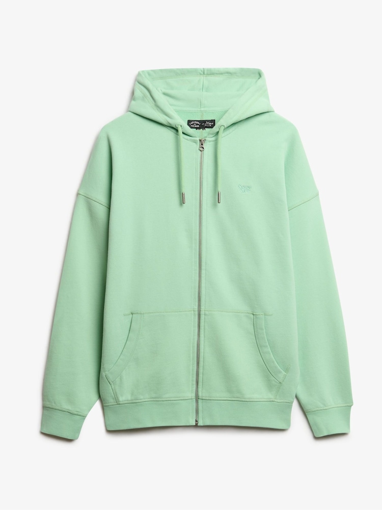 Superdry Green Studios Zip Hoodie - Image 5 of 6