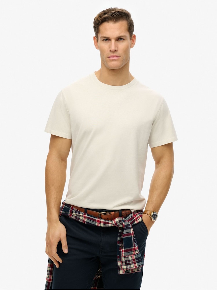 Superdry Essentials Relaxed 100% Cotton T-Shirt - Bild 1 von 6