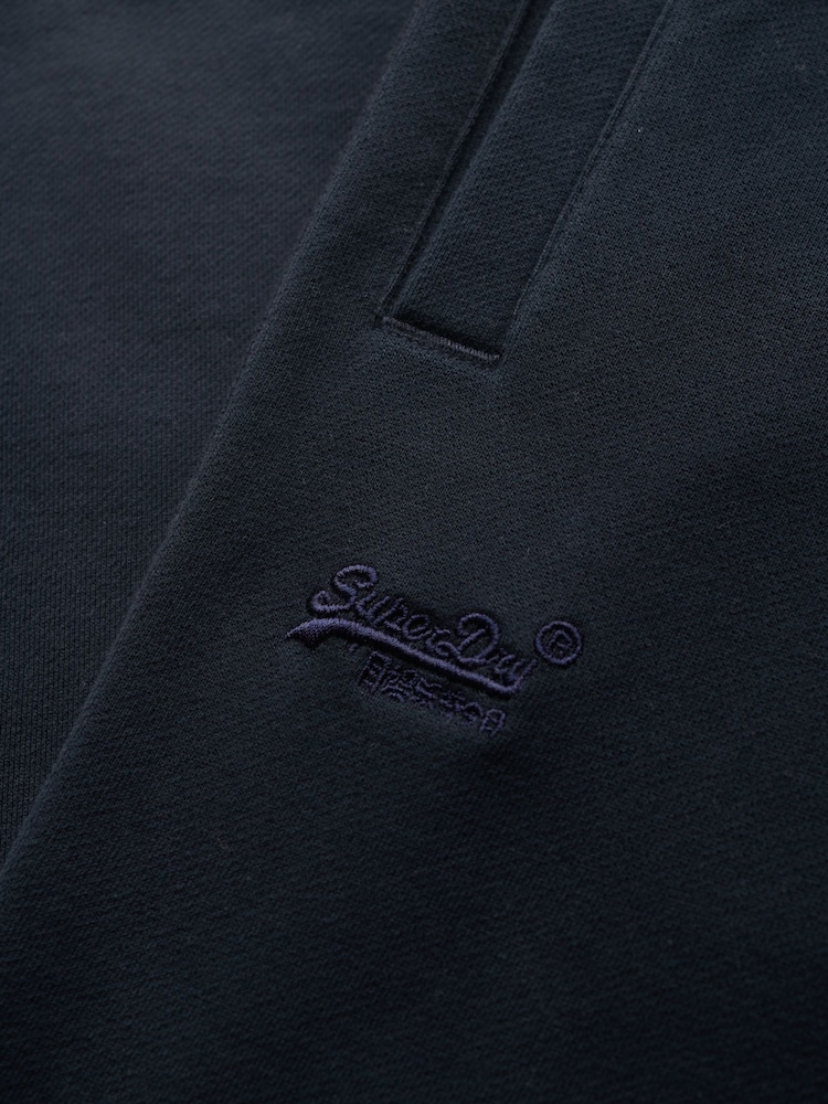 Superdry Black Essential Logo Joggers - Image 7 of 7