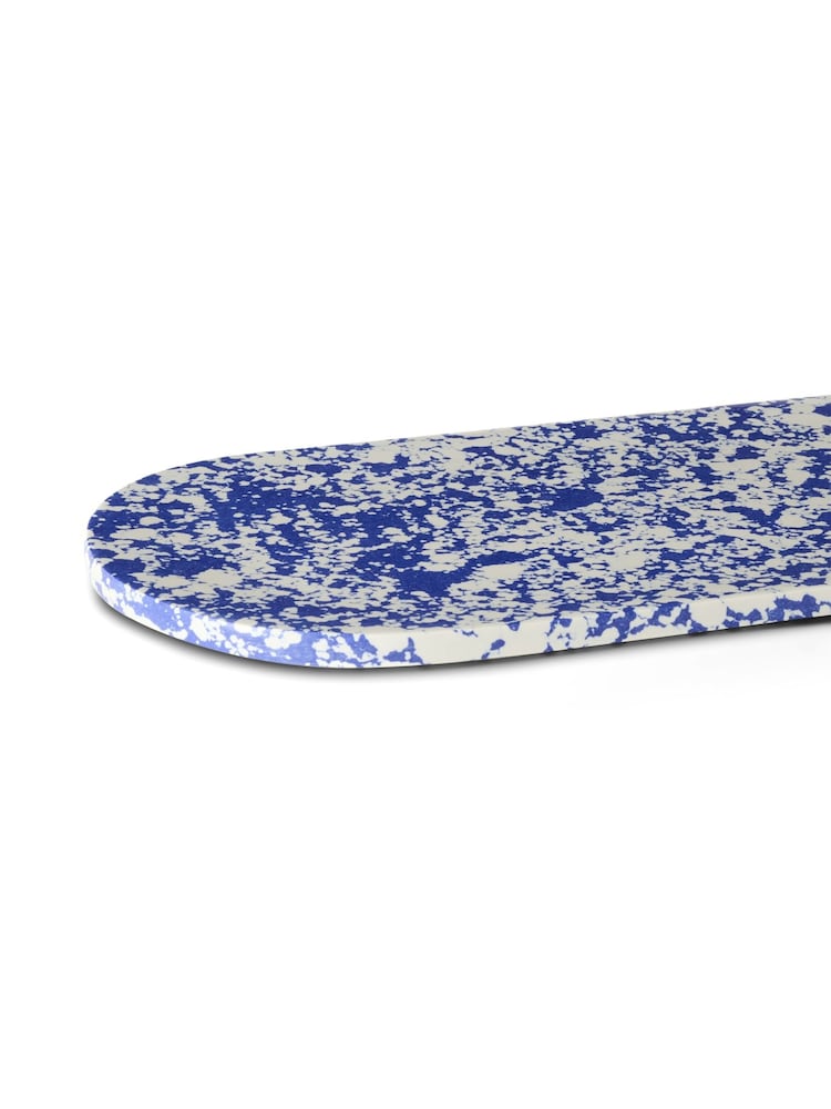Curateology Blue Rock Large Serving Tray - Image 2 of 3 Curateology Blue Rock Large Serving Tray - Image 2 of 3