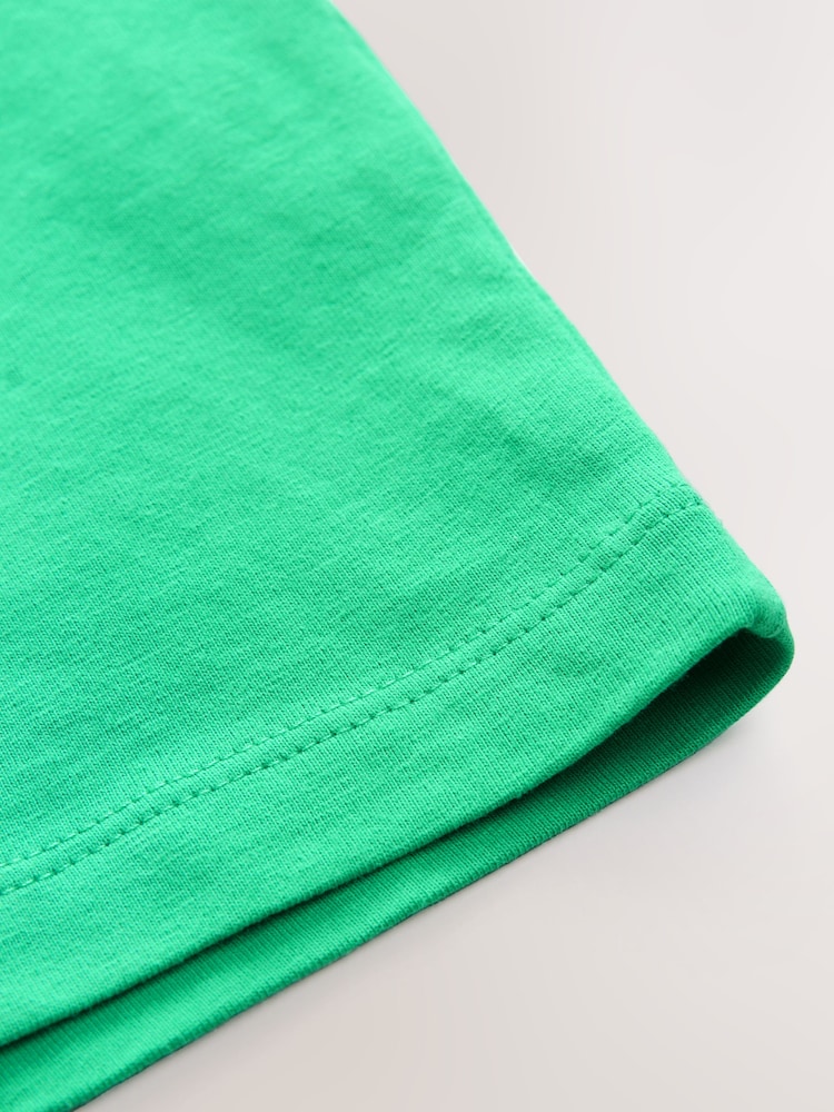 Green Scene 100% Cotton Short Sleeve Back Print T-Shirt (3mths-7yrs) - Image 4 of 4