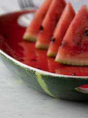 Rockett St George Red Watermelon Serving Plate - Image 2 of 5