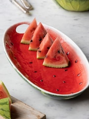 Rockett St George Red Watermelon Serving Plate - Image 4 of 5