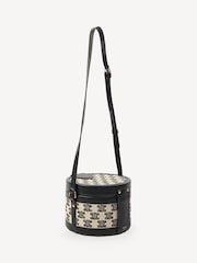 Celine Triomphe Oval Cross-Body Black Bag - Image 1 of 7