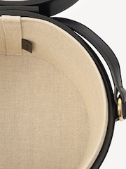 Celine Triomphe Oval Cross-Body Black Bag - Image 3 of 7