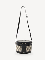 Celine Triomphe Oval Cross-Body Black Bag - Image 6 of 7