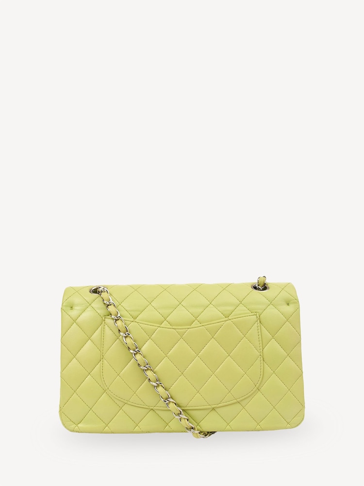 CHANEL Green Classic Medium Shoulder Bag - Image 2 of 6