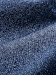 Denim Rinse Tapered Loose Fit Super Wide Fit Authentic Jeans (3-16yrs) - Image 7 of 8