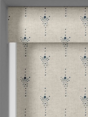 Emily Bond Fowey Blue Honor Made to Measure Roller Blind - Image 3 of 5