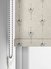 Emily Bond Fowey Blue Honor Made to Measure Roller Blind - Image 5 of 5