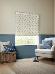 Emily Bond Blue Cornflower Made to Measure Roman Blind - Image 2 of 6