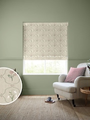 Emily Bond Rose Pink Margot Made to Measure Roman Blind - Image 1 of 6