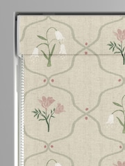 Emily Bond Rose Pink Margot Made to Measure Roman Blind - Image 5 of 6