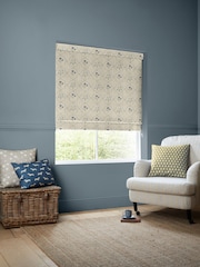 Emily Bond Steel Blue Margot Made to Measure Roman Blind - Image 5 of 5