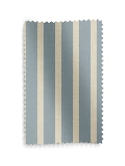 Emily Bond Fowey Blue Parasol Stripe Made to Measure Curtains - Image 9 of 9
