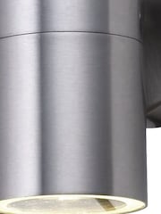 Searchlight Silver Liberty Single Outdoor Wall Light - Image 4 of 4