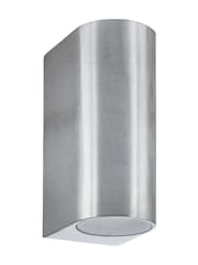 Searchlight Silver Imola Outdoor 2Lt Wall Light - Image 3 of 4