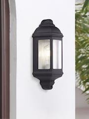 Searchlight Black Andreas Outdoor Wall Light - Image 1 of 4