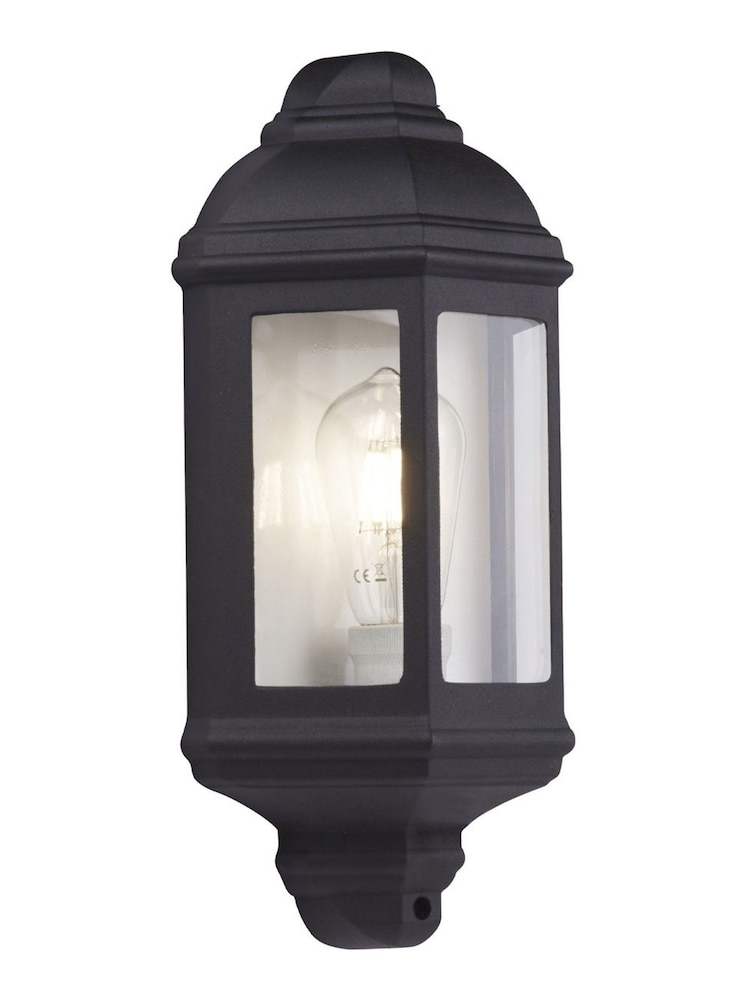 Searchlight Black Andreas Outdoor Wall Light - Image 2 of 4