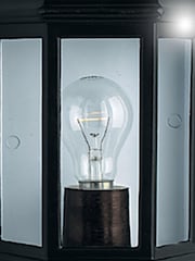 Searchlight Black Andreas Outdoor Wall Light - Image 4 of 4