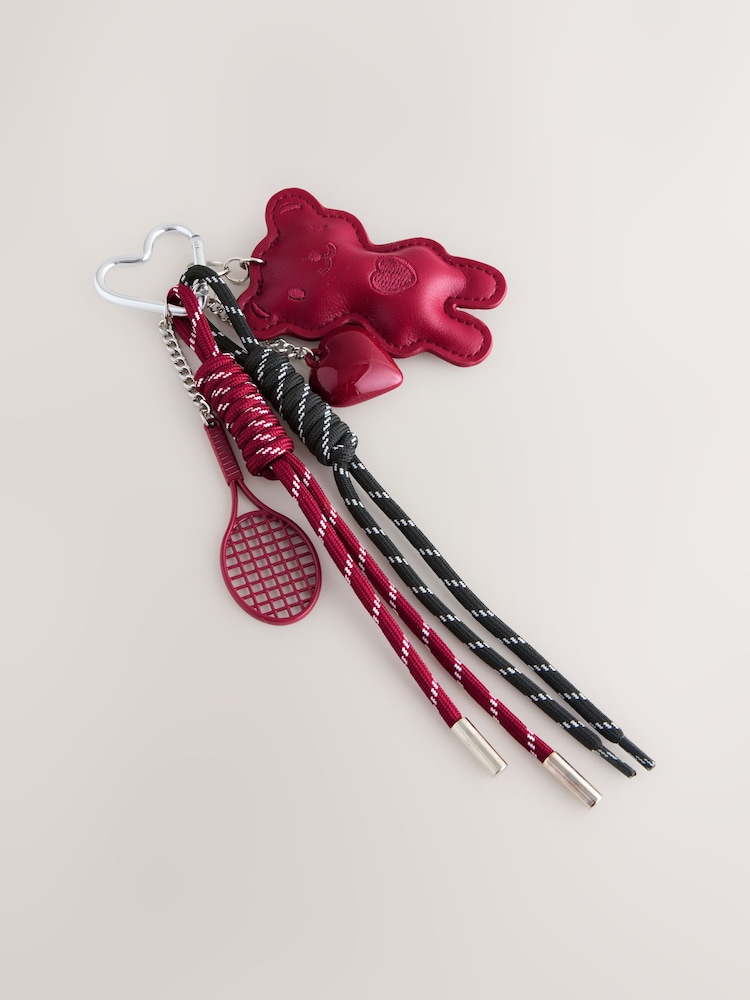 Red Bear Charm Bag - Image 1 of 3