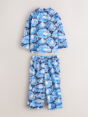 أزرق داكن - بيجاما تشكيلة Moomins بأزرار كاملة من Cath Kidston - صورة 7 من 9