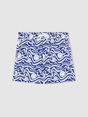 Reiss Bright Blue Dive 3-9 yrs SmileyWorld | Reiss Wave Swim Shorts - Image 2 of 4