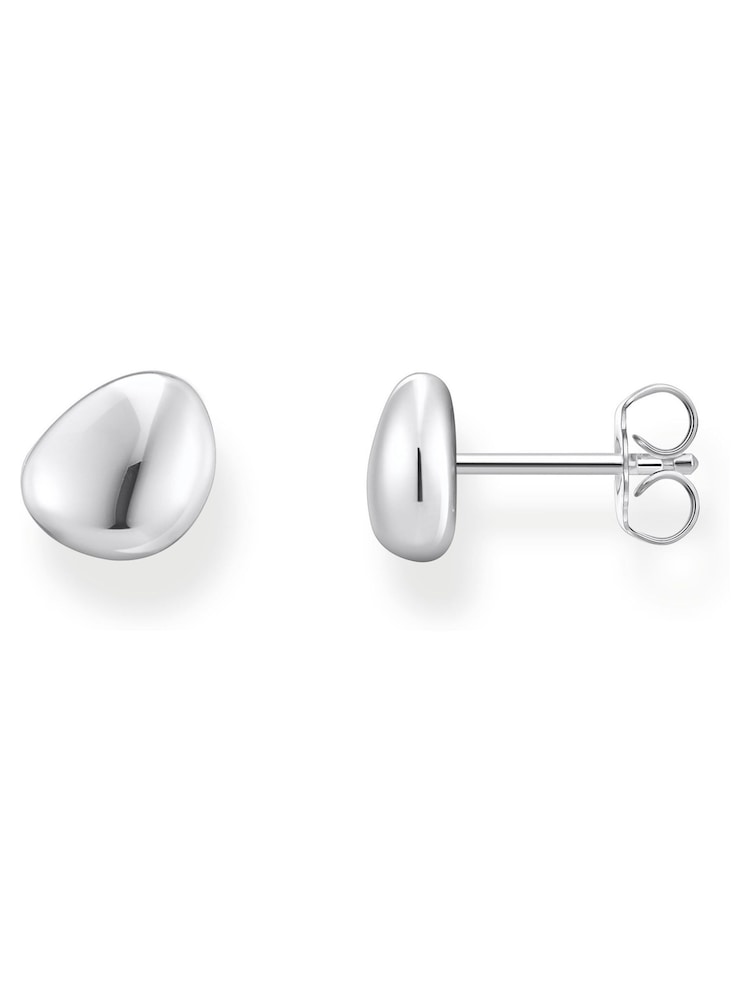 Thomas Sabo Silver Tone Ear Stud Flat Earrings - Image 1 of 3