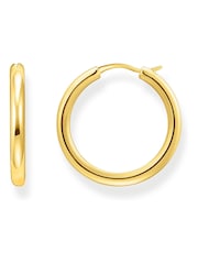 Thomas Sabo Gold Tone Classic Hoop Earrings - Image 1 of 3
