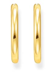 Thomas Sabo Gold Tone Classic Hoop Earrings - Image 2 of 3