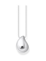 Thomas Sabo Silver Tone Timeless Shapes Necklace With Drop Pendant - Image 1 of 3