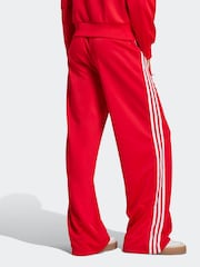 adidas Originals Red/White Firebird Loose Joggers - Image 2 of 6