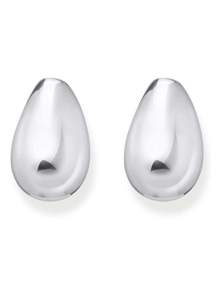 Thomas Sabo Silver Tone Rounded Earrings - Image 2 of 3