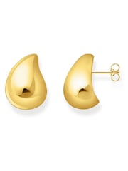 Thomas Sabo Gold Tone Timeless Shapes Drop Earrings - Image 1 of 3