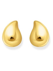 Thomas Sabo Gold Tone Timeless Shapes Drop Earrings - Image 2 of 3