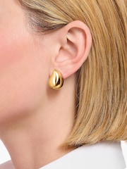 Thomas Sabo Gold Tone Timeless Shapes Drop Earrings - Image 3 of 3