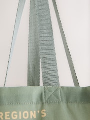 Verde caqui - 100% Cotton Shopper Bag - Imagen 3 de 6