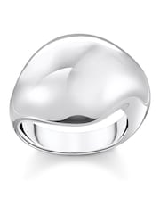 Thomas Sabo Silver Tone Timeless Shapes Drop Ring - Image 1 of 2